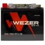 Автомобильный аккумулятор WEZER MOTO WEZ450R 4А/ч-12V мото EN50 обратная 113x70x85