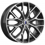 Легковой диск КиК Лилиом 6x16 4x108 ET37,5 63,35 Алмаз черный